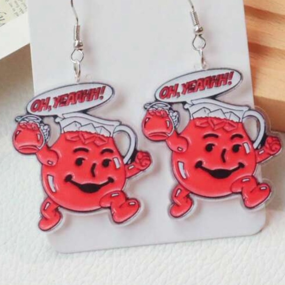 Kool-Aid Acrylic Earrings - Picture 3 of 7